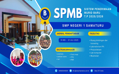 SPMB SMP Negeri 1 Samaturu Tahun 2025